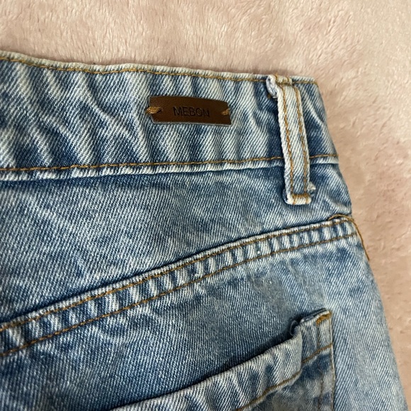 Mebon Women's Blue Flare & Wide Leg Jeans - Picture 5 of 6